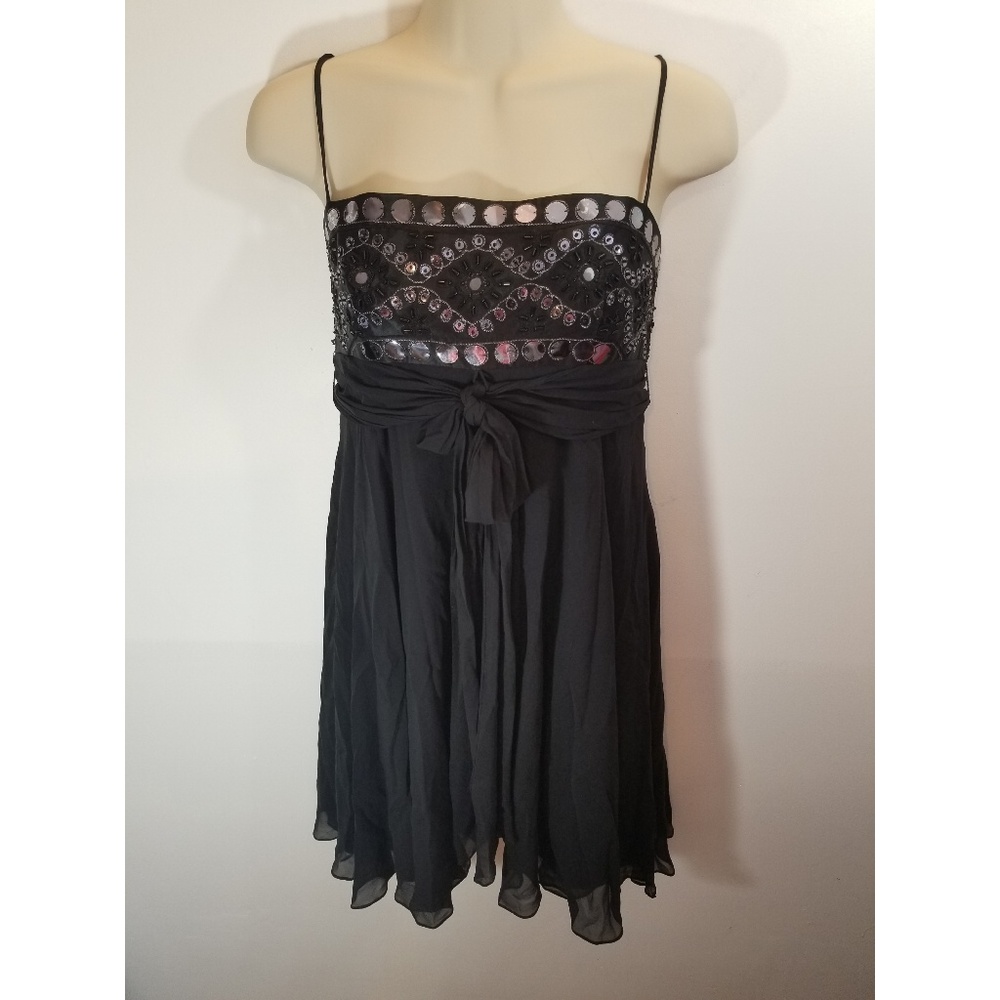 BCBG Max Azria Mirrored Flapper Cocktail Dress